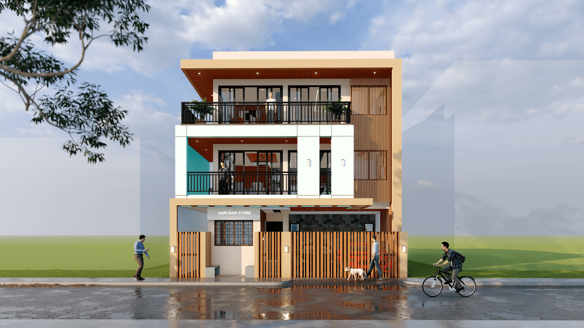 PROPOSED 3 STOREY RESIDENCE