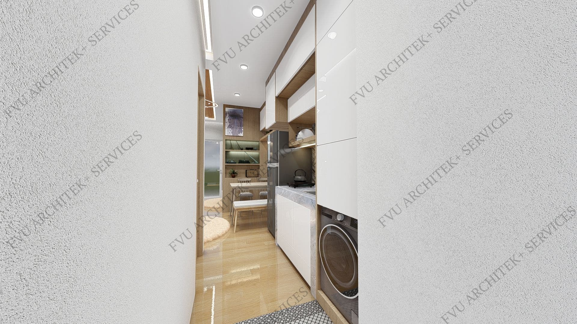VICTORIA TOWERS UNIT B16 & B17 INTERIOR DESIGN thumbnail 2