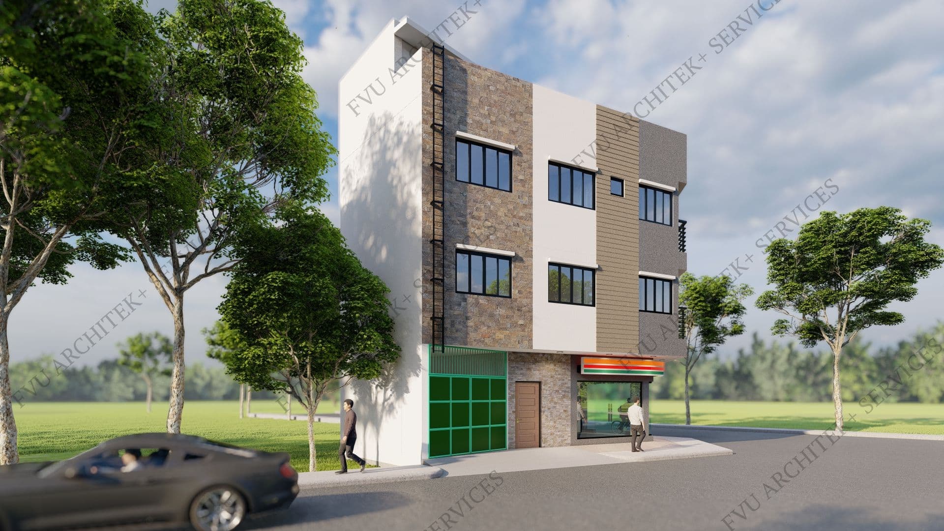 PROPOSED 3 STOREY RESIDENTIAL WITH PENTHOUSE thumbnail 3