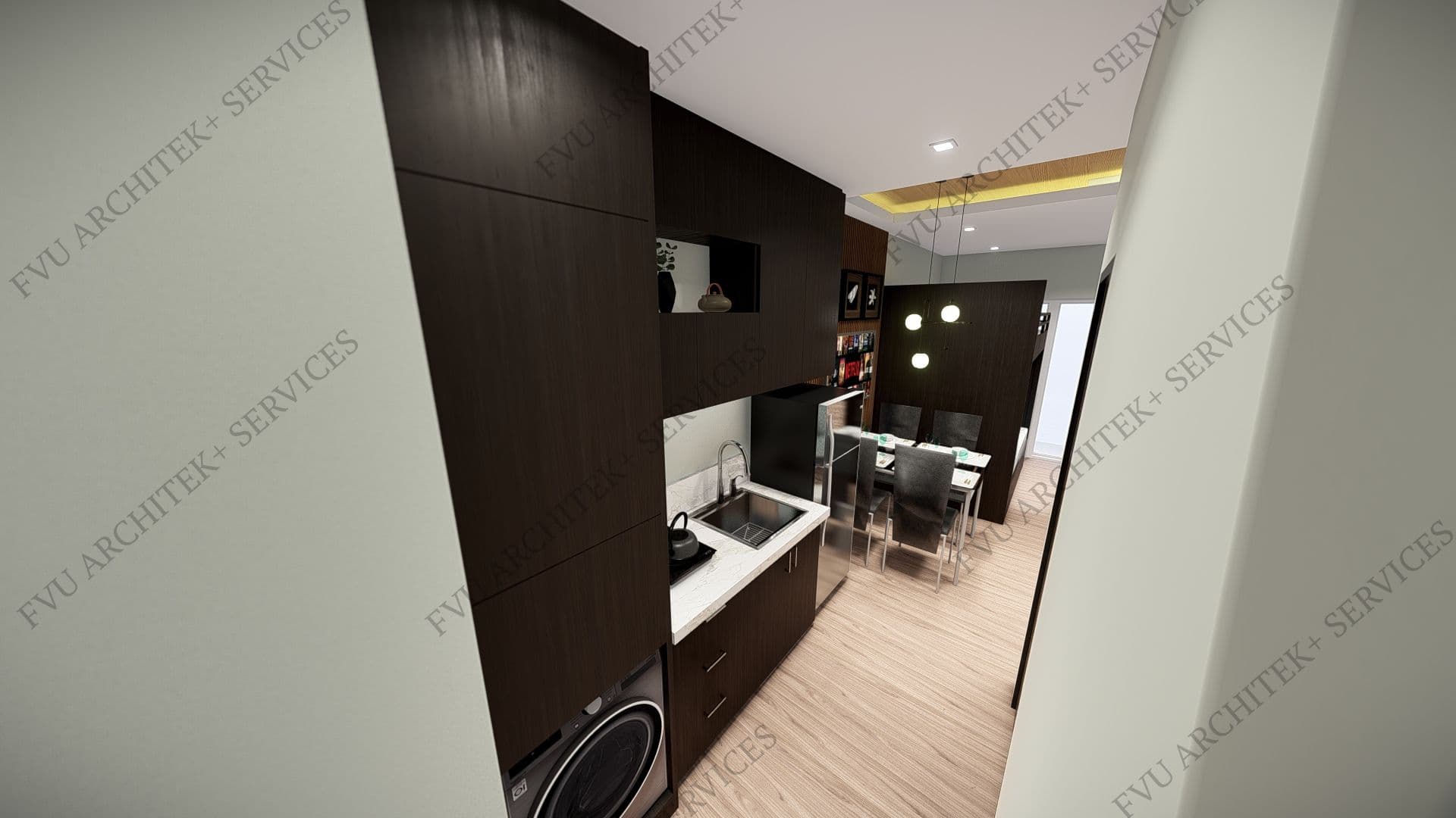 VICTORIA TOWERS UNIT B16 & B17 INTERIOR DESIGN thumbnail 6