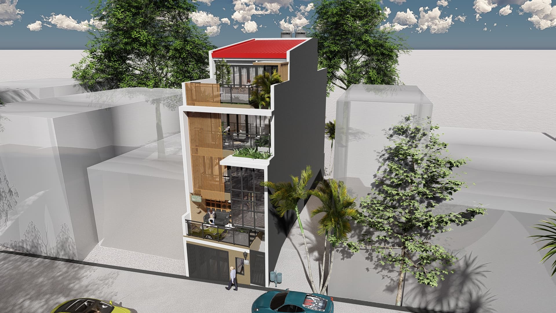 PROPOSED 4 STOREY RESIDENTIAL